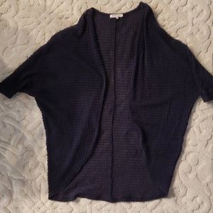 Navy blue cardigan